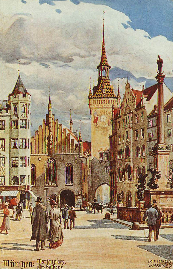 Marienplatz Altes Rathaus