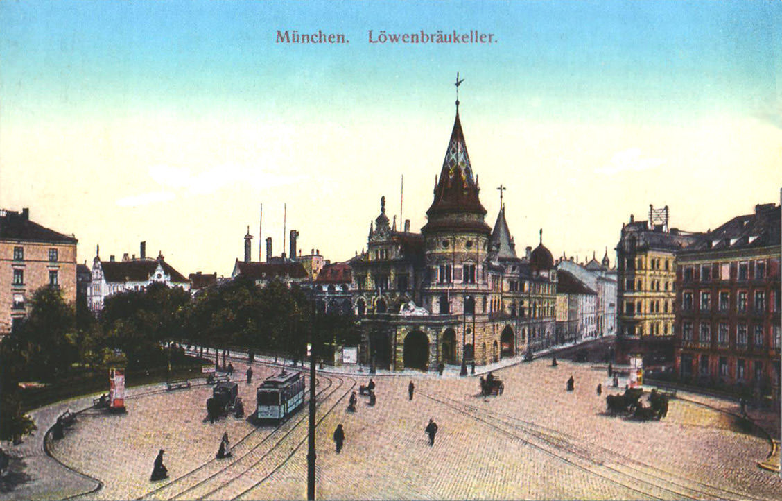 Postkarte vom Stiglmaierplatz