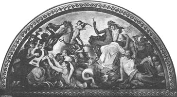 Fresko in der Glyptothek