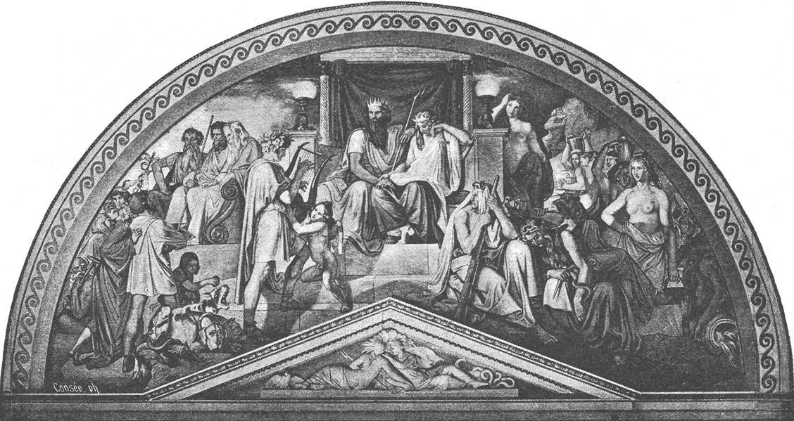 Fresko in der Glyptothek