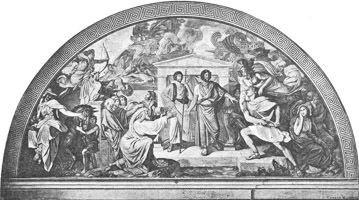 Fresko in der Glyptothek