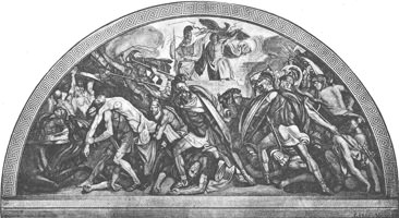 Fresko in der Glyptothek