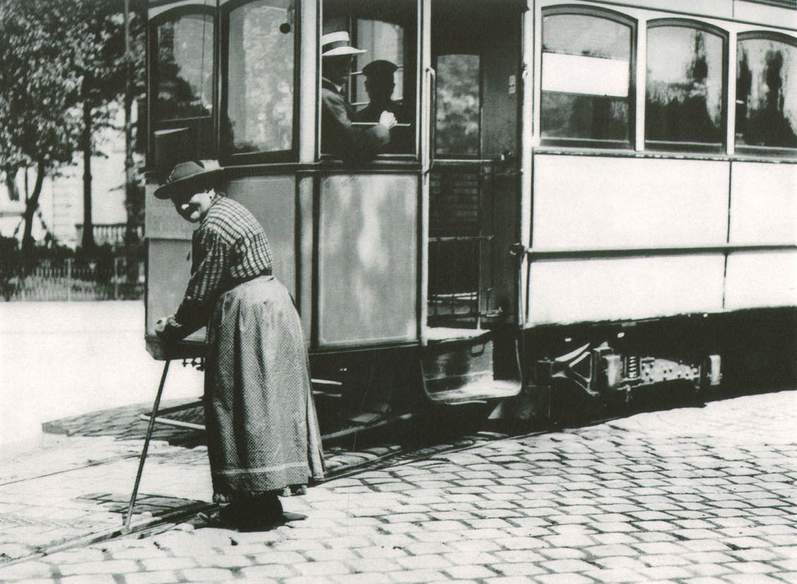 Schienenritzenreinigungsdame