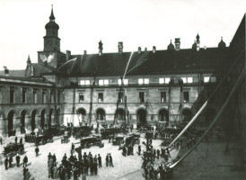  – Feuerwehrübung in der 
Residenz