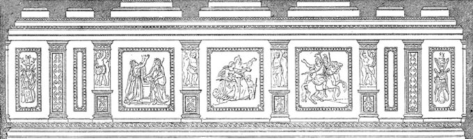  – Fries im Thronsaal der Königin