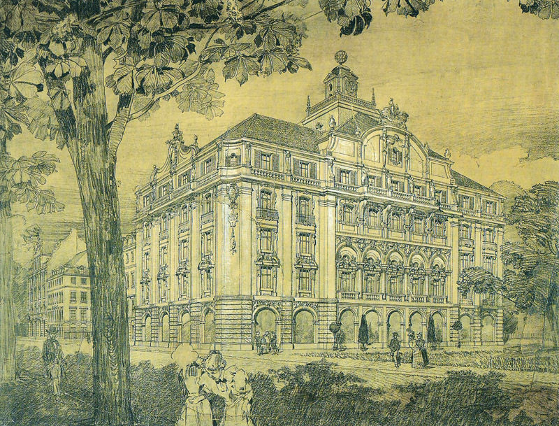 Vorentwurf Haus des Handels