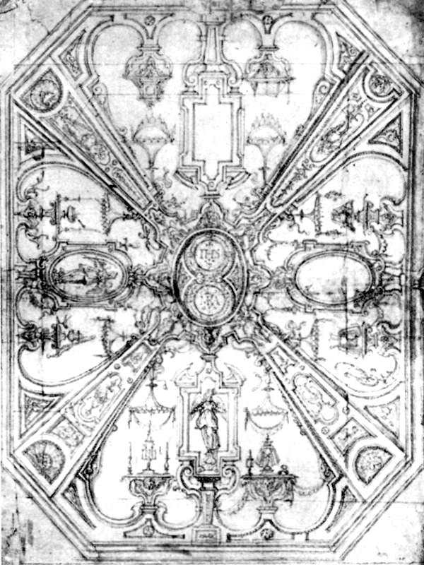 Deckenentwurf Paulanerkirche