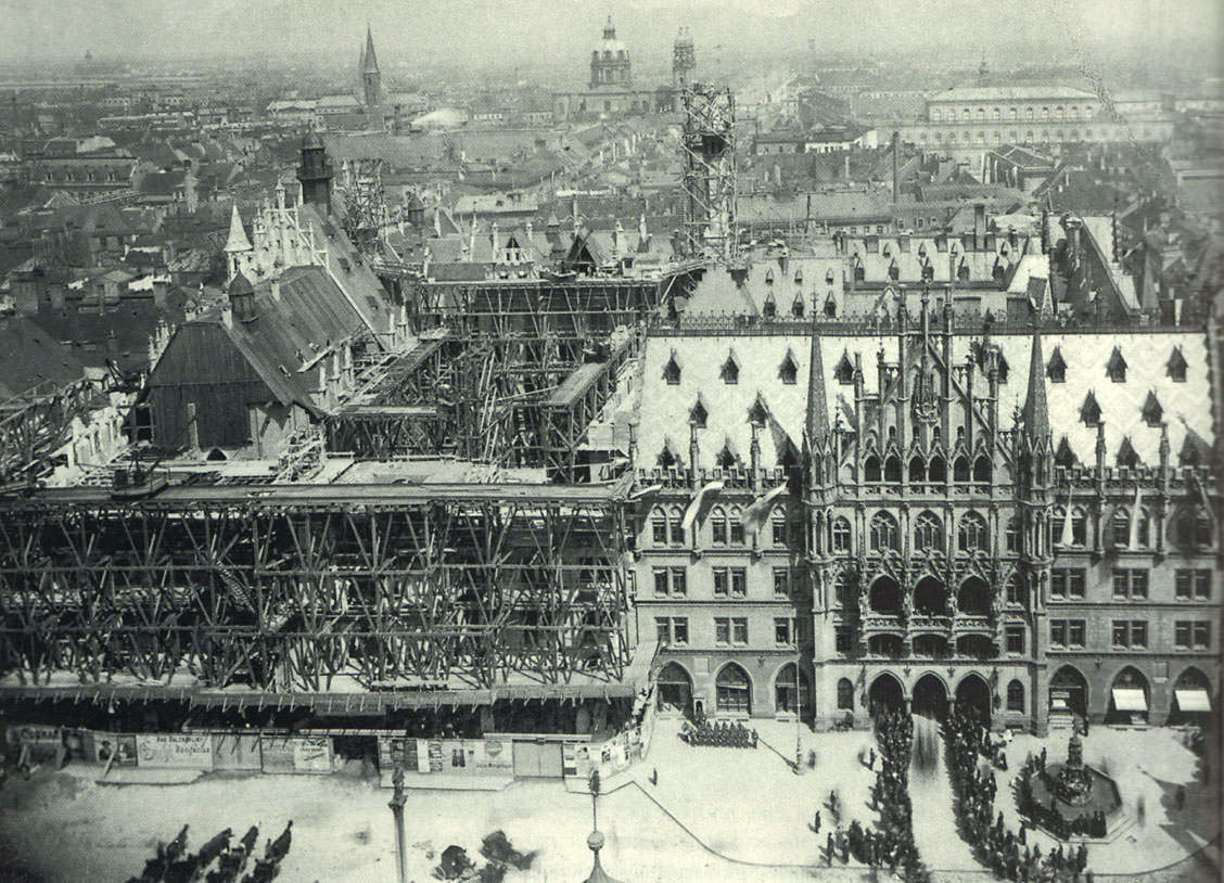 Baustelle des Neuen Rathauses