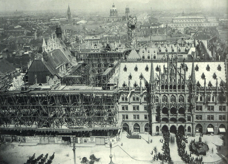 Baustelle des Neuen Rathauses