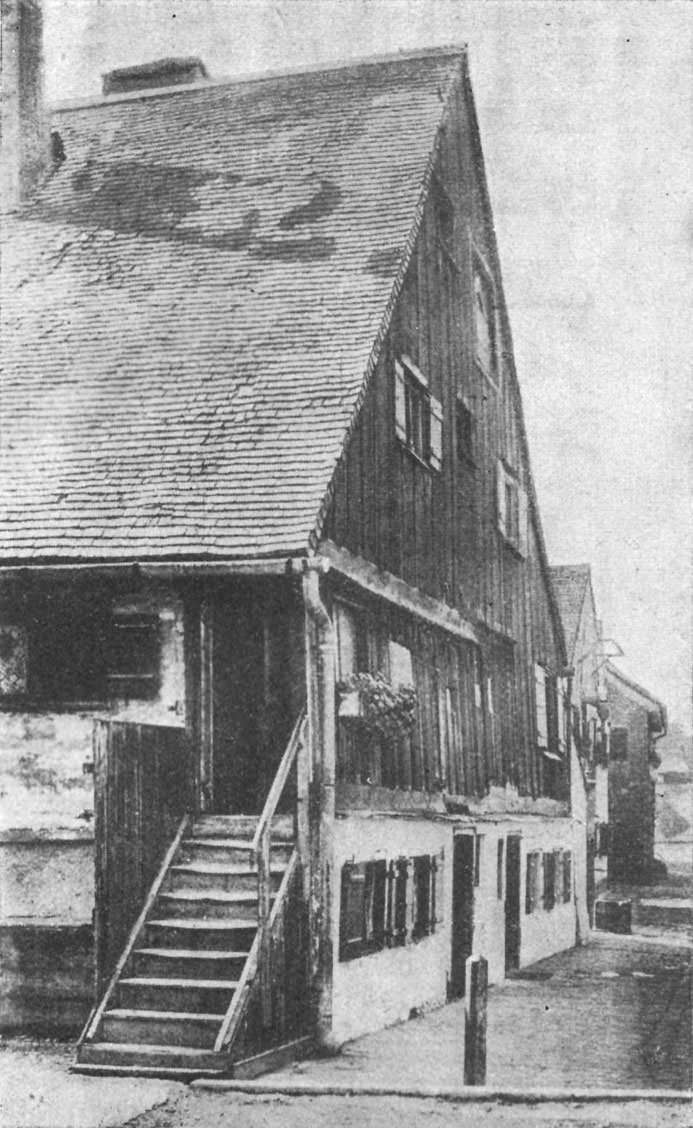 Alte Häuser in der  Au