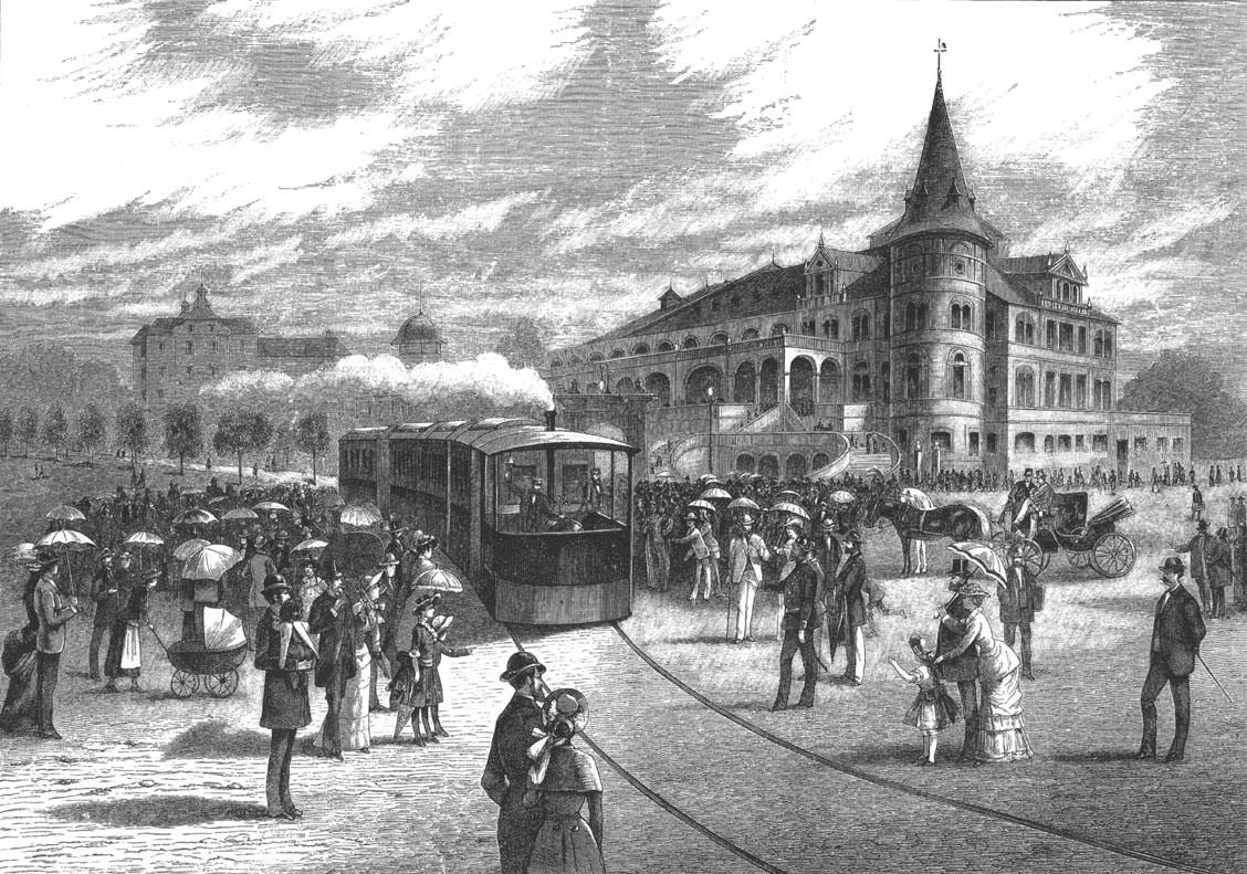 Tram am Stieglmaierplatz