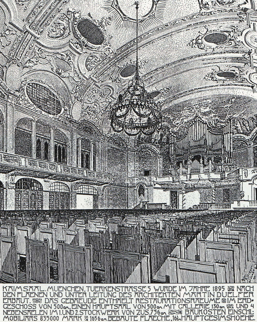 Kaimsaal Innenansicht