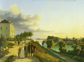  – Blick auf die Praterinsel und München