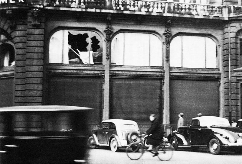 Zerstörungen am Haus Bernheimer