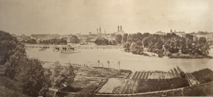  – Panorama von München um 1870