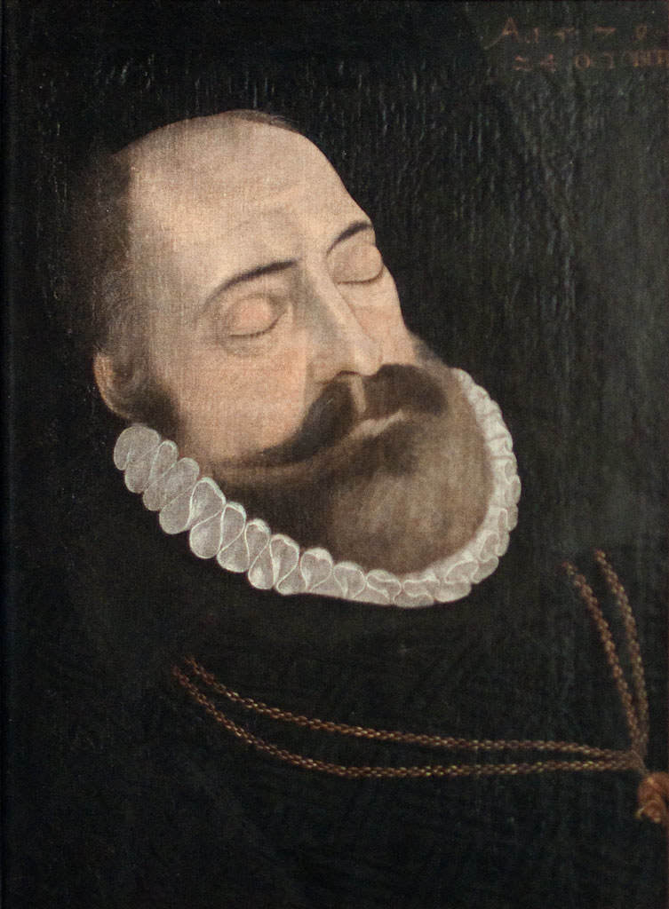 Herzog Albrecht V. am Totenbett