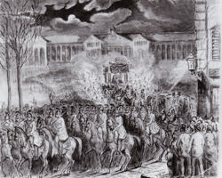  - Ankunft der Leiche König Ludwig I. in München