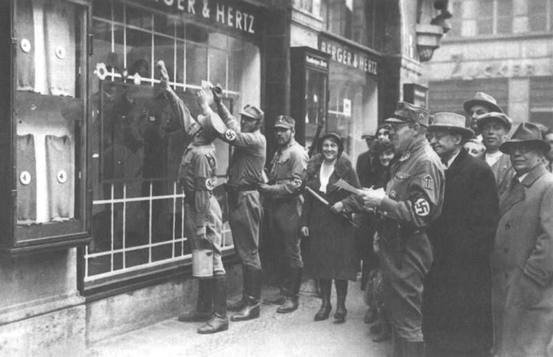 Boykott jüdischer Geschäfte