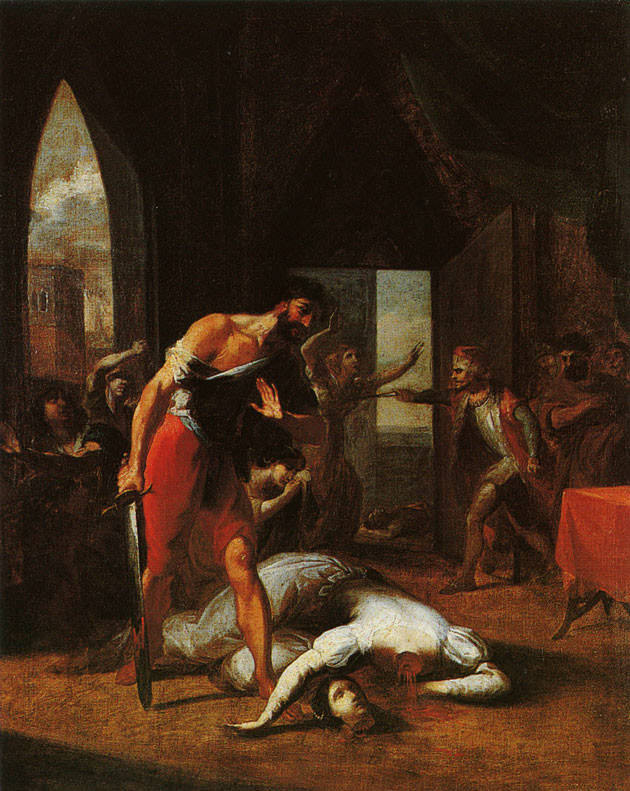 Enthauptung der Herzogin Maria von Brabant