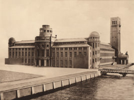 Tiez Hermann - Deutsches Museum im Bau um 1910