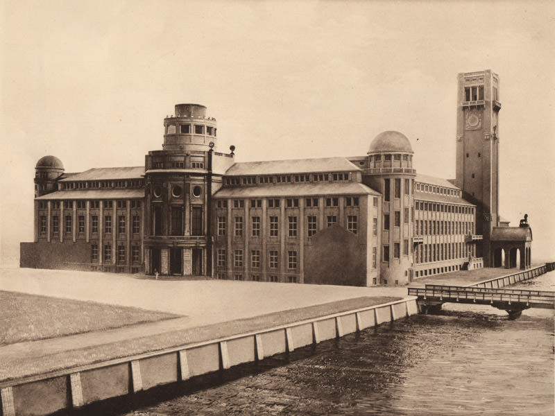 Deutsches Museum im Bau um 1910