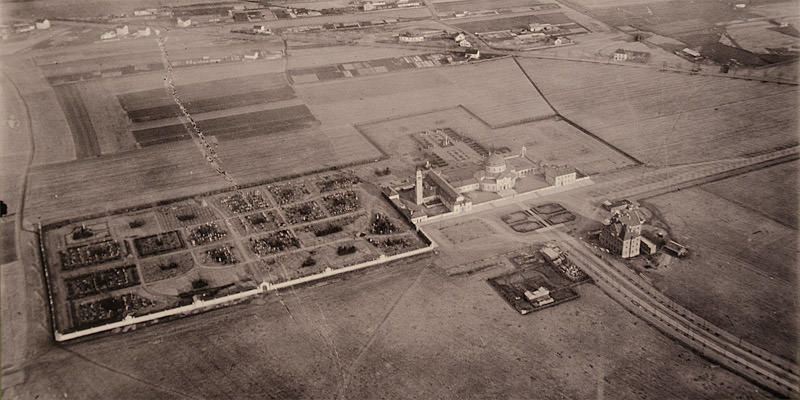 Westfriedhof um 1918