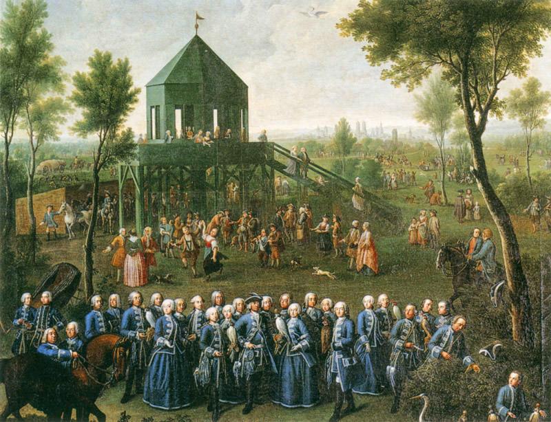 Kurfürst Karl Albrecht (Kaiser Karl VII.) mit Gemahlin