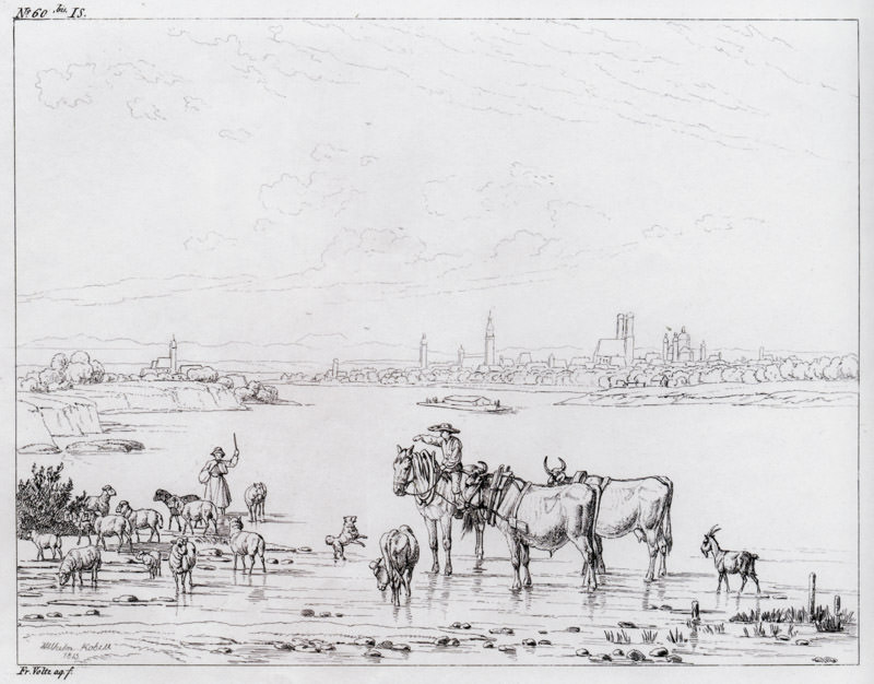 Die Isar bei Oberföhring