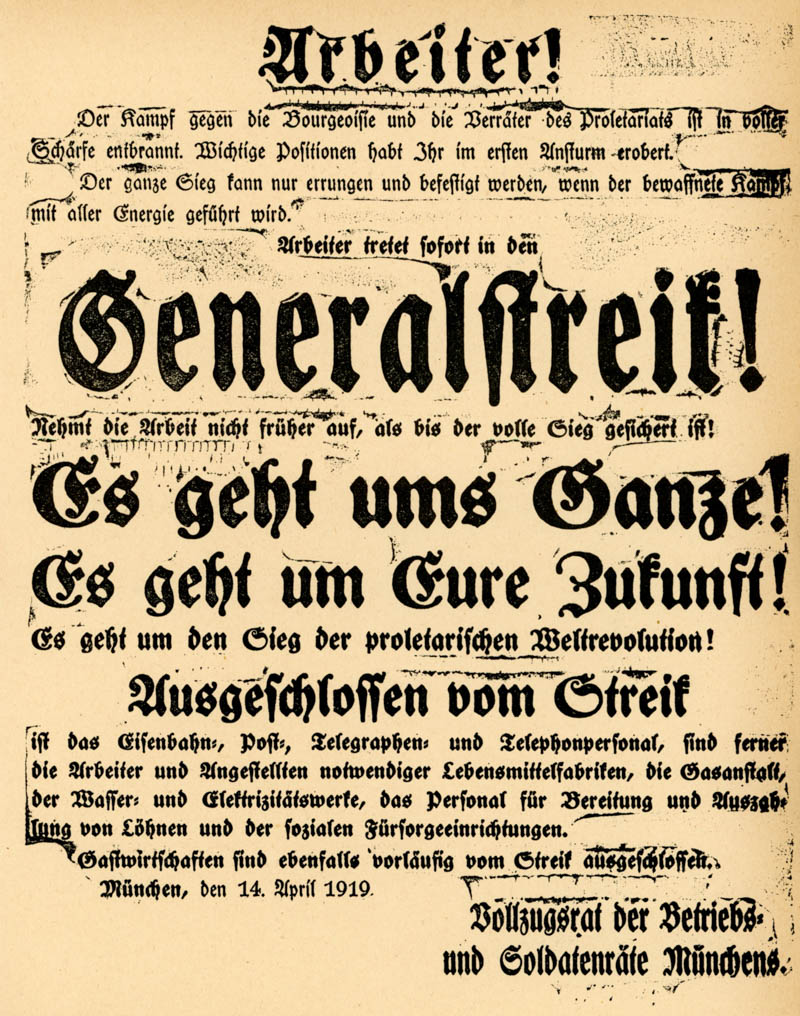 Generalstreik!