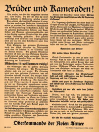 Brüder und kameraden!