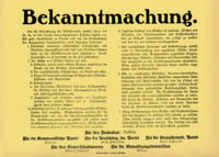 Bekanntmachung!
