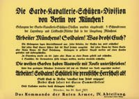 Die Garde-Kavalerie-Schützen-Division von Berlin vor München!