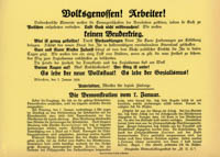 Volksgenossen! Arbeiter!