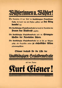 Wählerinnen u. Wähler!