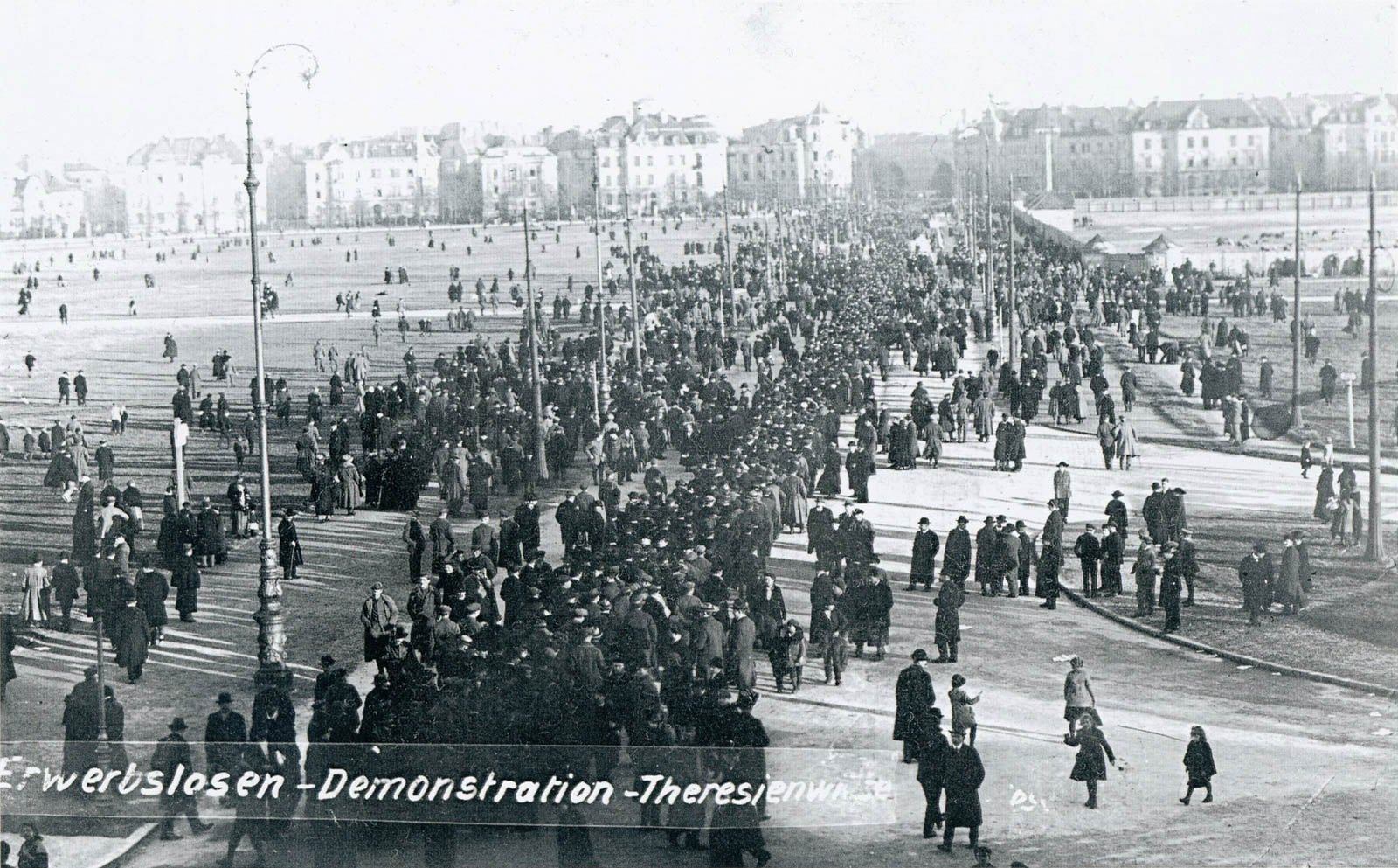 Demonstration der Arbeitslosen