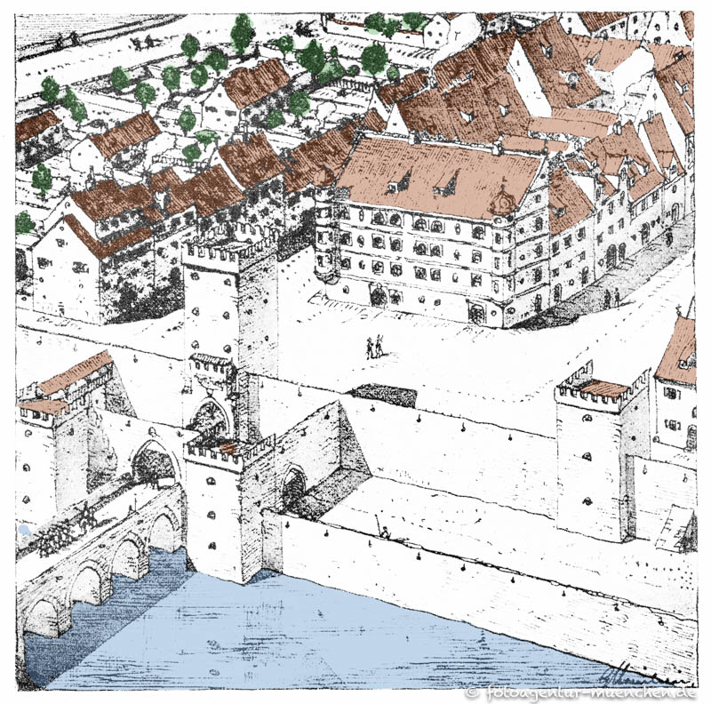 Äußeres Schwabinger Tor –  – 