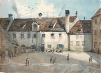 Puschkin Joseph – Petersplatz mit magistratischen Amtsgebäude und Wieskapell