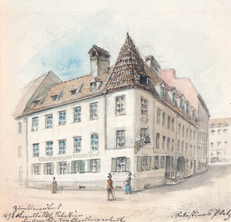 Das Gasthaus »zum blauen Bock« 