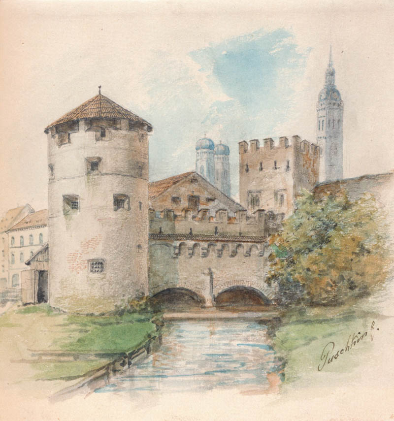 Der runde Turm vor dem ehemaligen Einlaßtor