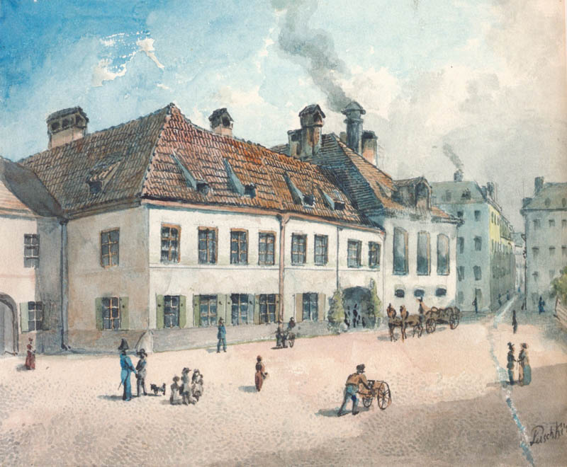 Das alte Hofbräuhaus am Platzl