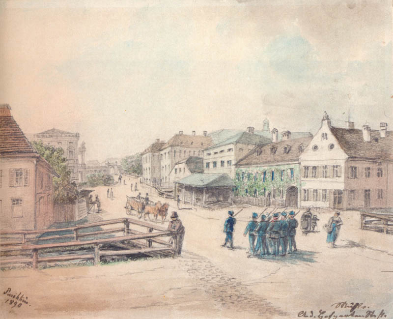 Die Köglmühle an der Hofgartenstraße