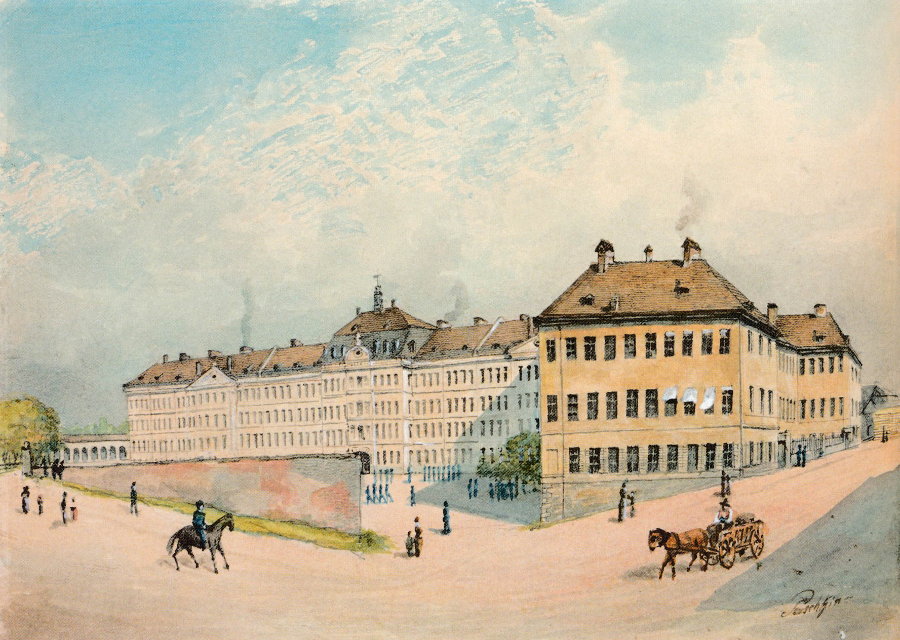 Die Leibregiments-Kaserne