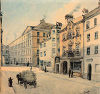 Puschkin Joseph – Die Löwengrube mit dem Morawitzky-Palais