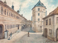 Puschkin Joseph – Die Herzog Maxburg an der Maxburgstraße