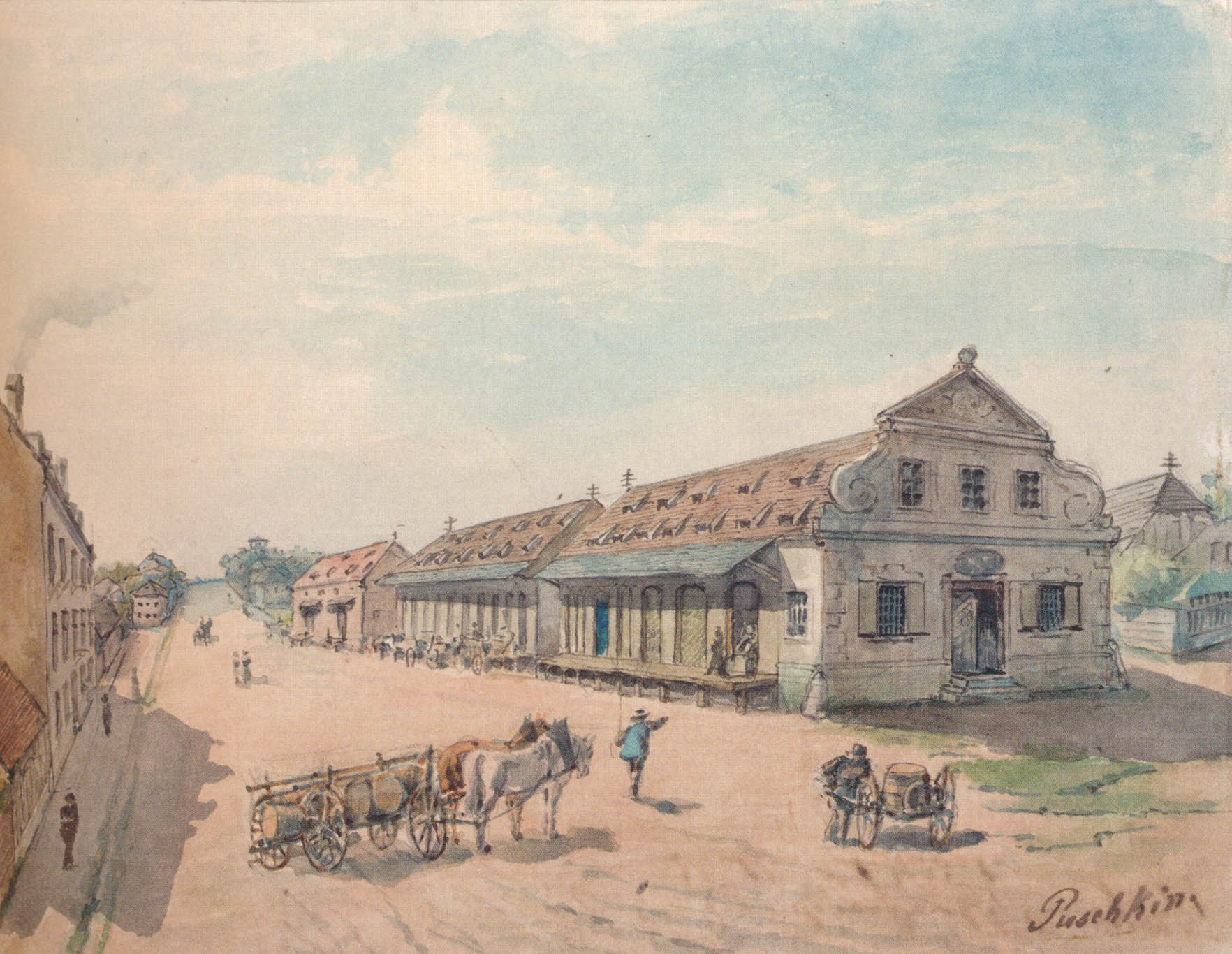 Die Salzstädel an der Salzstraße