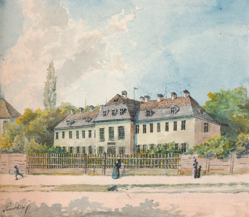 Das Gebärhaus mit der Hebammenschule