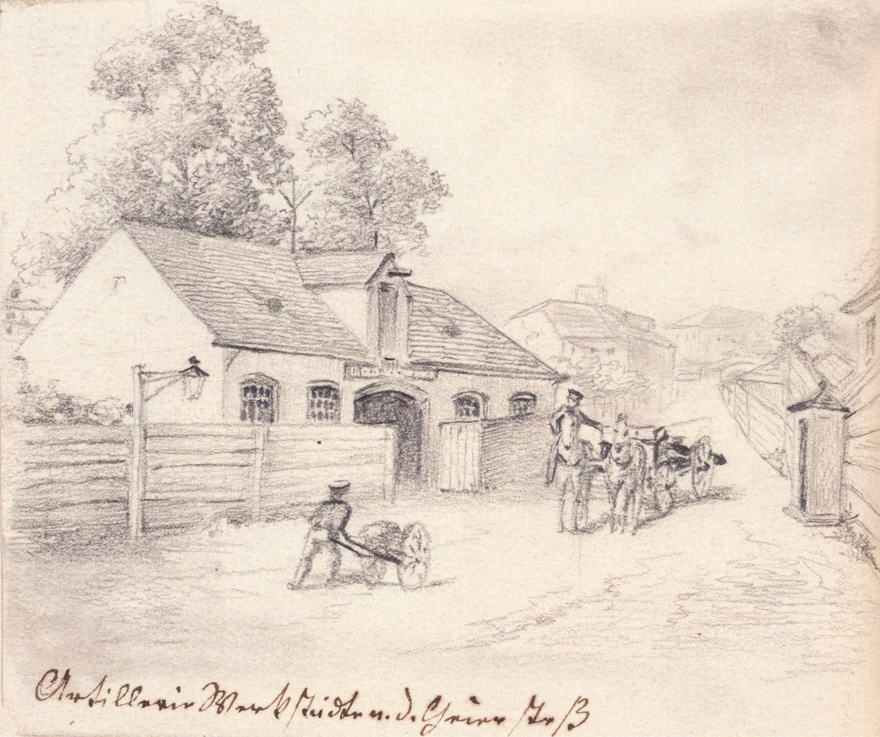 Ehemalige Artillerie-Werkstätte an der Geierstraße