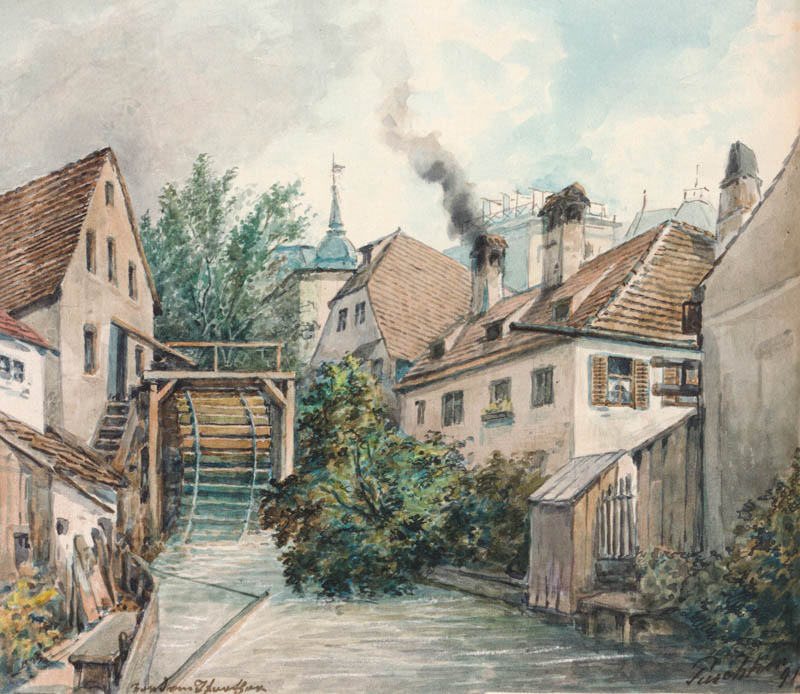 An der Nordseite des Isartorplatzes