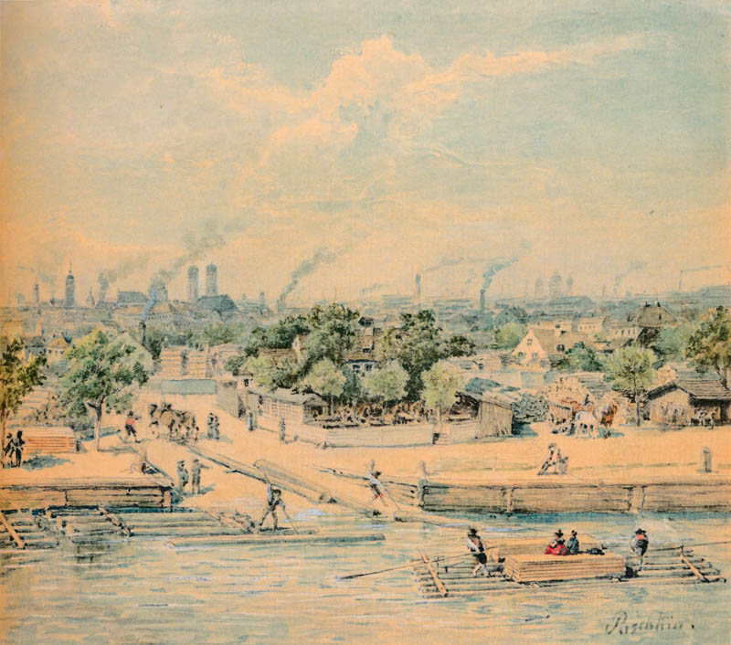 Die Gartenwirtschaft »zum Ketterl« an der unteren Lände