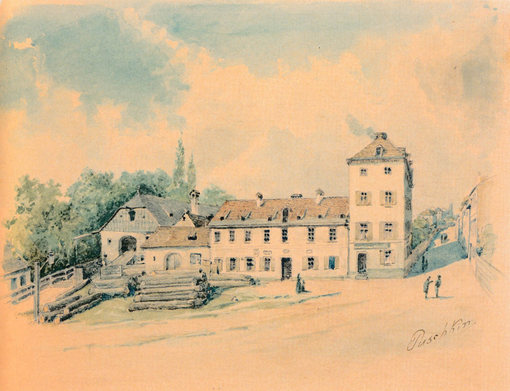 Die Gastwirtschaft »zum Gschlößl« am Lehel